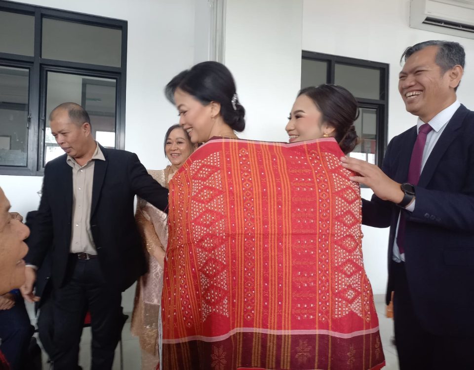 mangain boru pasaribu dan clarinta Aula HKBP Jati Asih Bekasi